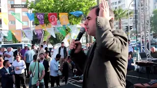 Yeşil Sol Parti Manisa mitingi | Ercüment Akdeniz: Yağmacılara değil emeğin adaylarına oy verelim