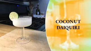 How to Make a Coconut Daiquiri - Rum Cocktail - Cocktails At Home