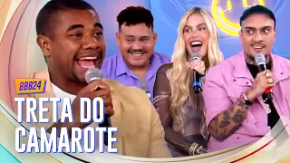 DAVI, YASMIN, MC BINN E LUCAS COMENTAM SOBRE TRETA DO CAMAROTE 💥 #PRÊMIOGSHOWBBB | BBB24