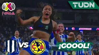 ¡GOL DE RAYADAS EN LA ÚLTIMA JUGADA! | Rayadas 2-1 América | Liga Mx Femenil - CL2024 Final | TUDN