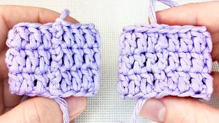 Invisible Join with Double Crochet in the Round