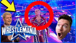 Cody Rhodes RETURNS to WWE at WRESTLEMANIA 38 | REACTION