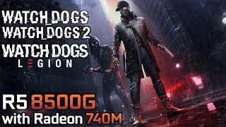 Watch Dogs Series - Ryzen 5 8500G with Radeon 740M & 32GB RAM