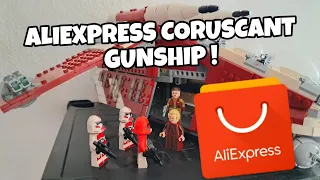 ALIEXPRESS FAKE LEGO Coruscant Gunship REVIEW !