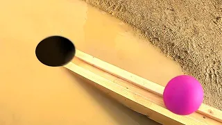 Marble Run Race Magic Hole ASMR Compilation