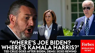 'Answer That Question!': Ted Cruz's Fiercest Criticisms Of Biden Admin., Democrats | 2023 Rewind