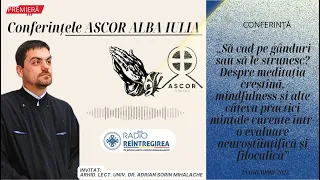 Conferințele ASCOR - invitat arhid. lect. univ. dr. Sorin Mihalache - 19.10.2023