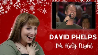 Danielle Marie Reacts to David Phelps-“Oh Holy Night” Fa-la-la-idays: Day 7