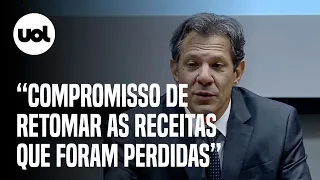 Haddad culpa Bolsonaro por reonerar combustíveis e fala em recompor receita