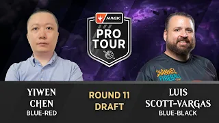 Yiwen Chen vs. Luis Scott-Vargas | Round 11 | Pro Tour March of the Machine