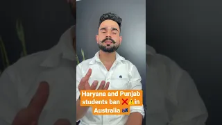 Why Australia 🇦🇺 embassy on high alert 🚨 ‼️⚠️ for Punjab and Haryana students #shorts