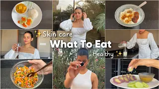 What to EAT for HEALTHY SKIN | VLOG | Mishti Pandey