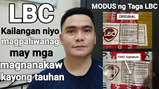 MAG-INGAT! BISTADO ANG MODUS NG MGA TAGA LBC SA BALIKBAYAN BOX NG MGA OFW | LBC HARI NG PADALA