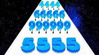 Number Master vs Crowd Number Run 3D - Level Up Numbers (ASMR Gameplay, Max) Big UPDATE