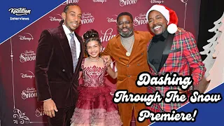 Behind The Scenes At The Disney+'s Dashing Through The Snow Premiere