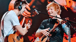 Ed Sheeran & Luke Gittins - The A Team - 24 March 2023 O2 Arena, London