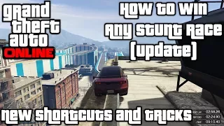GTA 5 - How to Win Any Stunt Race (Update) - New Shortcuts & Tricks