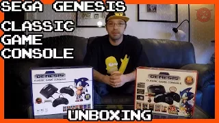 Sega Genesis Mini Game Console by ATGAMES Unboxing