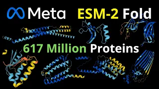 Meta ESM-2 Fold - AI faster than Alphafold 2