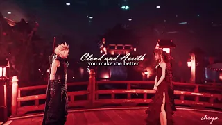 cloud x aerith ► you make me better