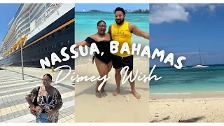 DISNEY CRUISE DAY TWO 🚢⚓️🏝️ | Disney Wish | Nassau, Bahamas Day