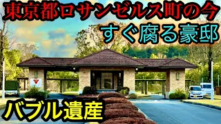 【バブル最高級住宅】東京ロサンゼルス町　限界ニュータウン級の価格崩壊　ボロボロの豪邸