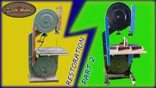 Old Band Saw Restoration | PART 2/2 | Break&Make