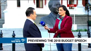 Bernard Sacks - Previewing the 2018 budget speech