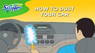 How to Dust Your Car with Swiffer Dusters | Swiffer