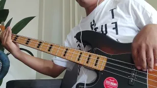 wo men bu yi yang (bass cover)