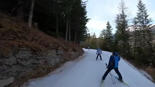 Piste Sainte Anne green  La Norma/Valfrejus ski