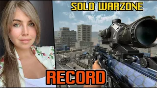 MY SOLO SNIPER RECORD | WARZONE