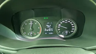 Hyundai Tucson Acceleration 0-100 km/h test