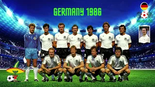 West Germany's World Cup 1986 Squad