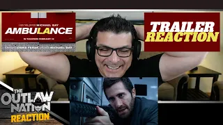 AMBULANCE - TRAILER REACTION!!! ( Michael Bay | Jake Gyllenhaal | Yahya Abdul-Mateen II )