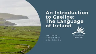 An Introduction to Gaeilge: The Language of Ireland