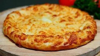 СЫРНАЯ ЛЕПЕШКА на сковороде за 10 МИНУТ! Ленивый" Хачапури" 🍕 Cheese cake