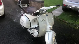 Vespa 150 Super VBCIT restoration