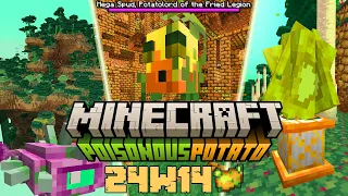 Minecraft 1.22: [POTATO UPDATE] NOWY BOSS! LATAJĄCE BUDYNKI!