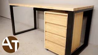 How to make a simple modern desk
