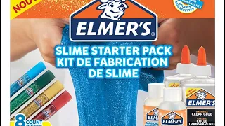 Elmers slime starter pack review by Leila
