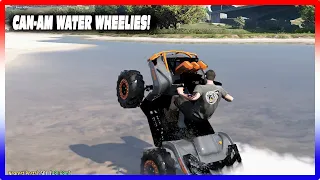 INSANE WATER WHEELIES ON NEW CAN-AM OUTLANDERS! - GTA 5 Roleplay - OURP