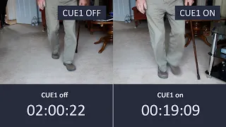 CUE1 'freeze of gait' reduction test