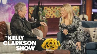 Kelly Makes Kathy Bates Double Over And Cry With Laughter