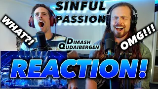 Dimash Qudaibergen - Sinful Passion (live) FIRST REACTION! (WE HADN'T HEARD ANYTHING YET!) Feat FOC