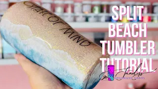 Beach Split / Vertical Tumbler Tutorial