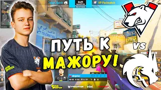 ЖАРКАЯ СНГ БИТВА! ПУТЬ К МАЖОРУ - Virtus.Pro vs Spirit | StarLadder CIS RMR 2021 (CS:GO)