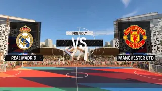 Real Madrid VS Manchester United | EA Sports FC 24 | VOLTA Football | Art Festival | 5V5 | Futsal