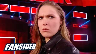 Ronda Rousey Gets Rough At Her Contract Signing