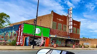 Merrillville, Indiana to Gary, Indiana Broadway Van Drive ~ Filmed Fall of 2023 #thesteelcitystorm